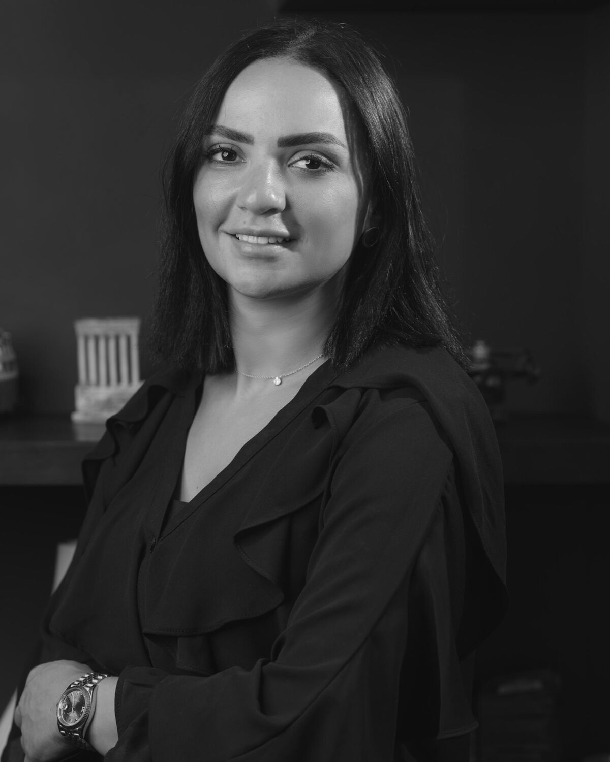 Portrait of Mrs. Sally Shedid, Chief Financial Officer of CCS